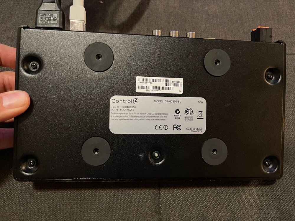 Control4 C4-HC250-BL Home Controller W/ Power Supply