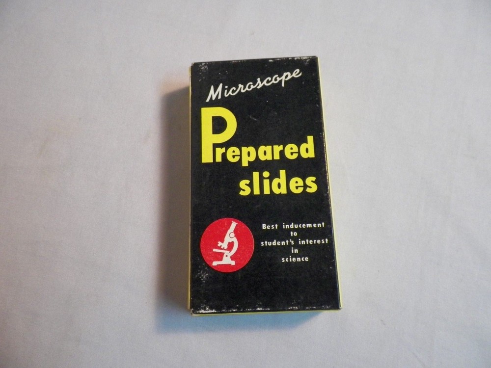 Box 12 Lafayette Prepared Microscope Slides Micro-Animals