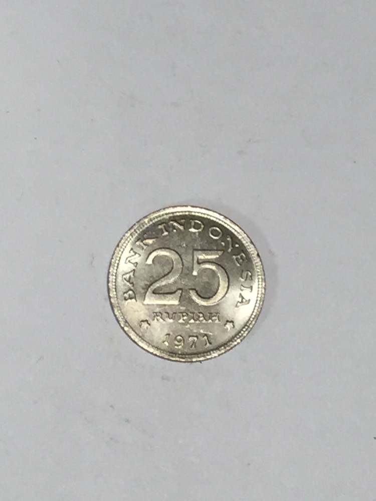 Monnaies, Indonésie 25 rupiah 1971