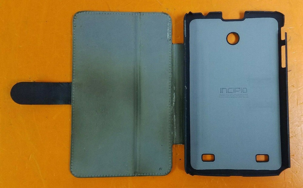 ⭐️⭐️⭐️⭐️⭐️ Incipio Black Tablet Protective Folio Case 4.5"x7.5"