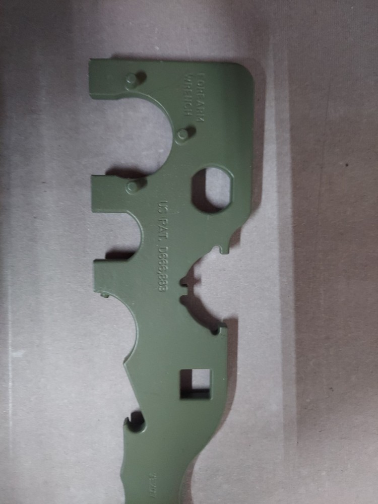 Tapco Green AR Multi-Tool Muzzle Spanner Wrench & Ar15 Mag vise Block