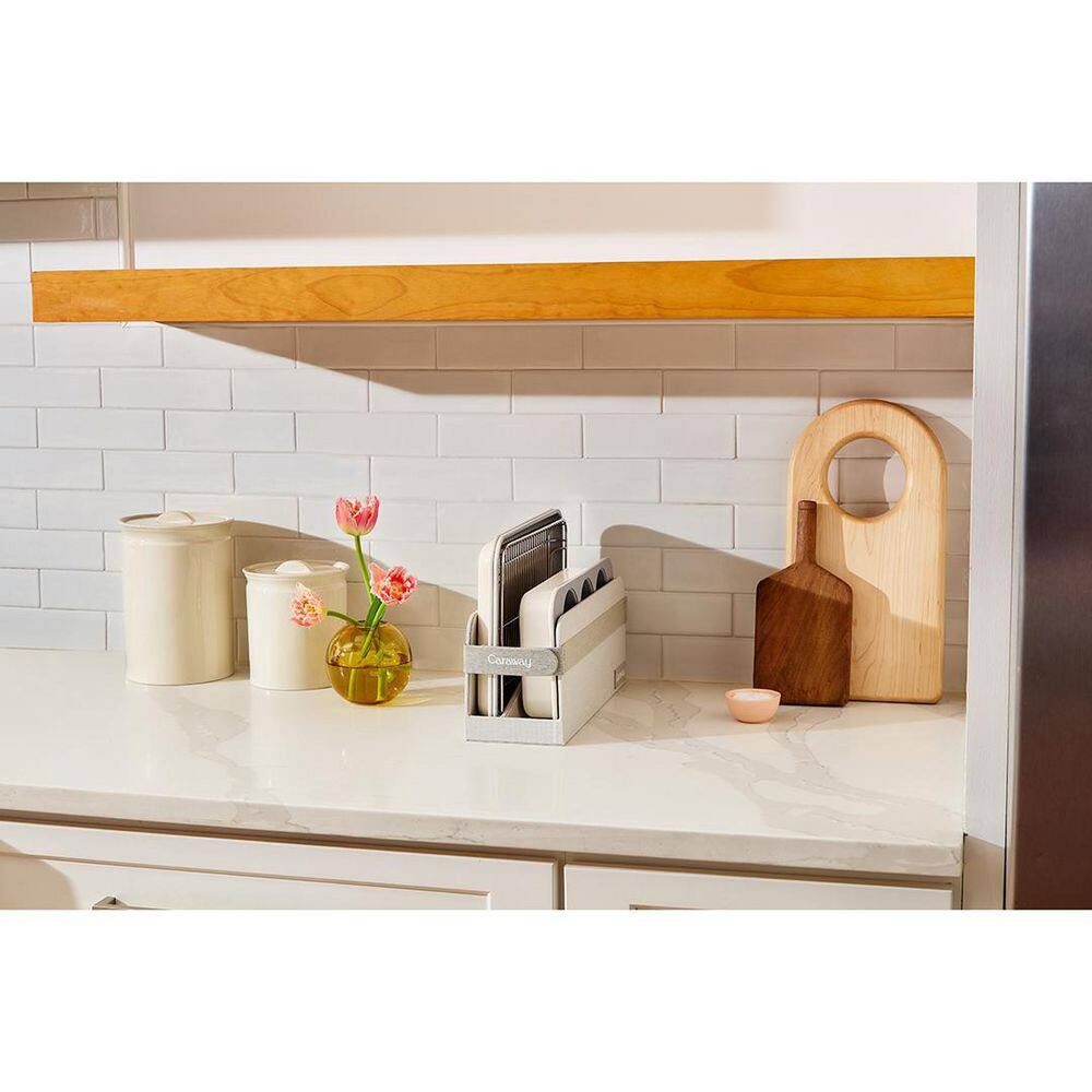 Mini 6 Piece Navy Bakeware Set with Storage