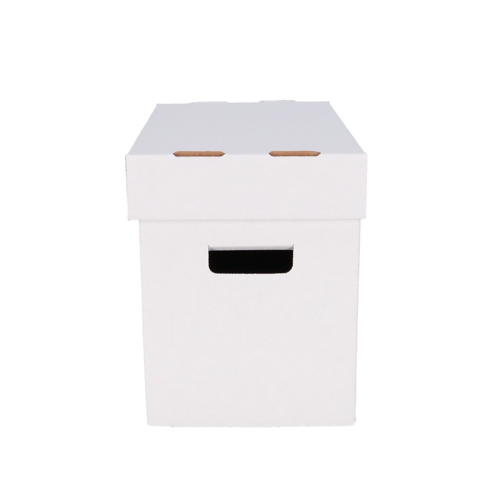 Bundle / 10 BCW Cardboard Magazine Storage Boxes Double Thickness with Handles