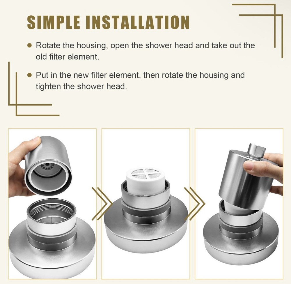 Jolie Filtered Shower Head