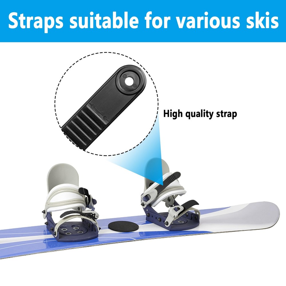 6 Pack Snowboard Ankle Ladder Strap Binding Snowboard Ladder Strap Binding