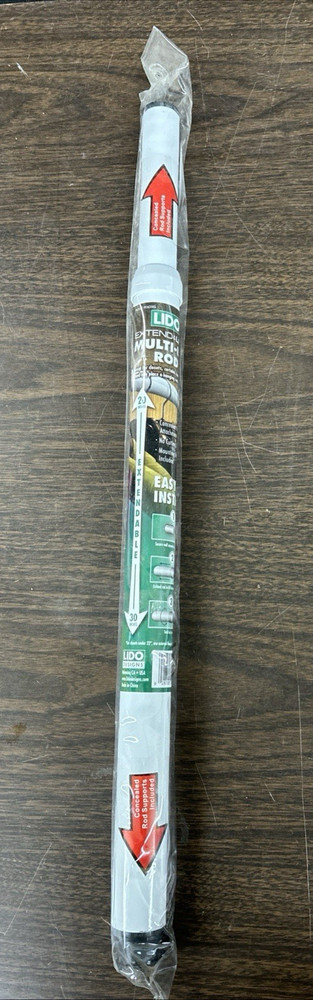 Lido Extend And Lock Multi Use Rod 20"-30"