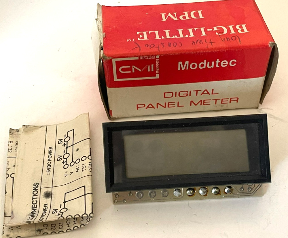 Big Little DPM Digital Panel Meter, BL 132202