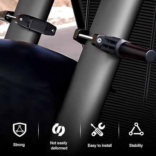 2 PCS Motorcycle Spotlight Mount Brackets, Front Aux Light Fork Mounts, Shock