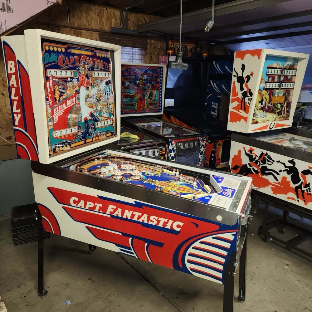 Bally Captain Fantastic Pinball Machine
