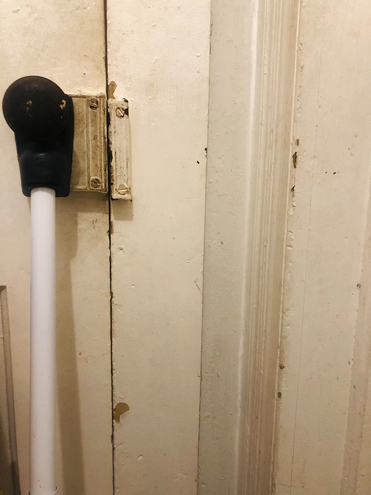 2-Pack Door Security Bar & Sliding Door Lock - Adjustable, Safe & Secure