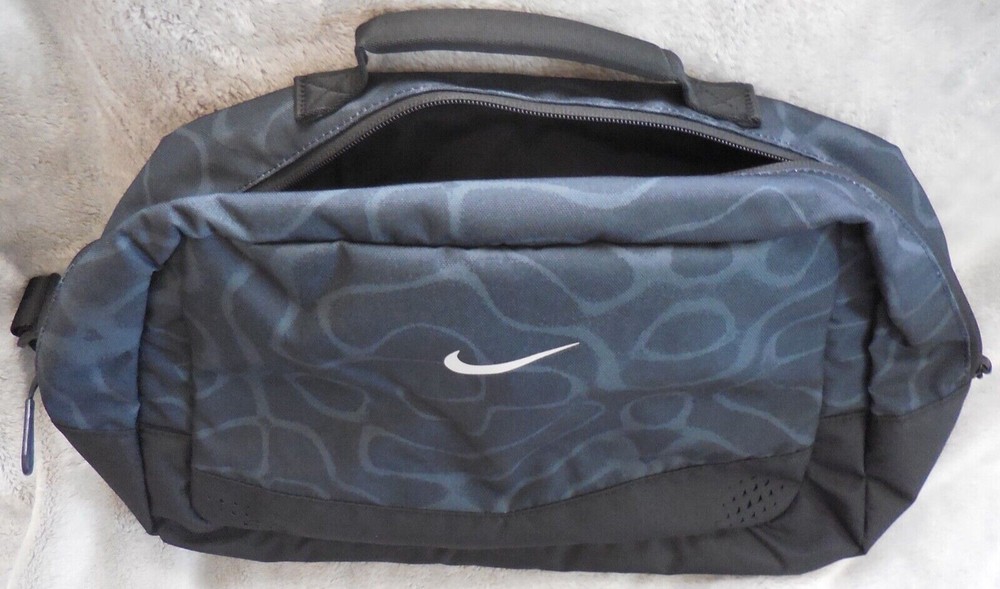 Nike Minimal Duffel Printed Bag 21L Unisex Medium Black/Anthracite/Silver