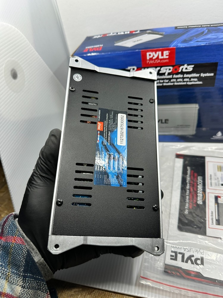 Pyle PLMRC500X1 Mono Bloack Power Amplifier *READ* OPEN BOX
