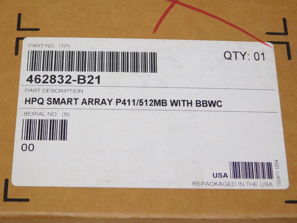 New HP 462832-B21 HPQ Smart Array Controller P411/512MB BBWC Card Board Module