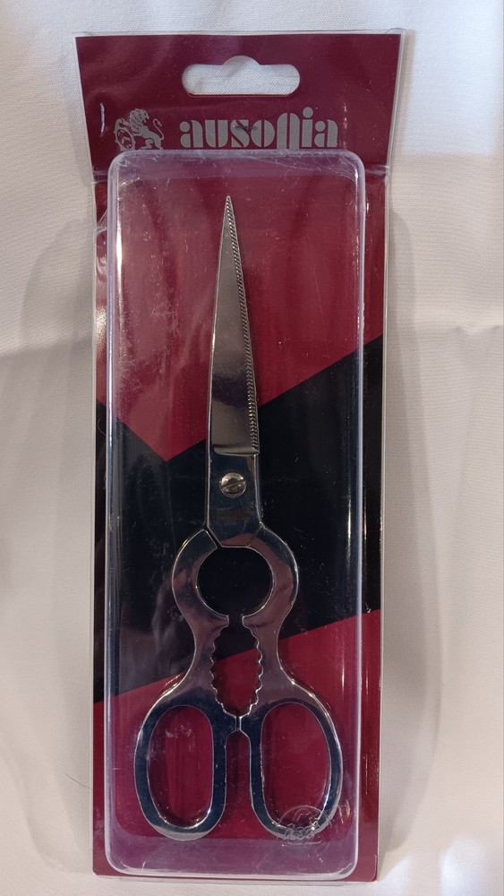 Ausonia Stainless Steel Kitchen Scissors 8"