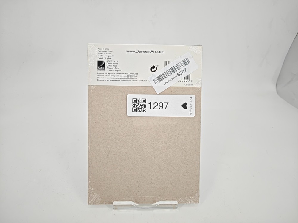 Derwent A5 Watercolour Paper Pad,white, 12 Sheets