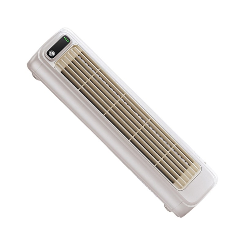 Rechargeable Desktop Fan Quiet Fan with Adjustable 3 Speed Airflows ABS Texture