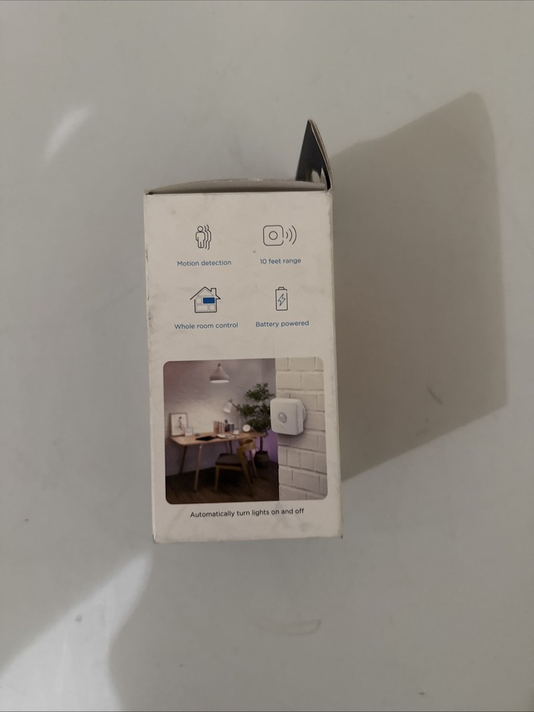 WiZ Indoor Motion Sensor 603472 – Battery Powered Smart Motion Sensor - Open Box