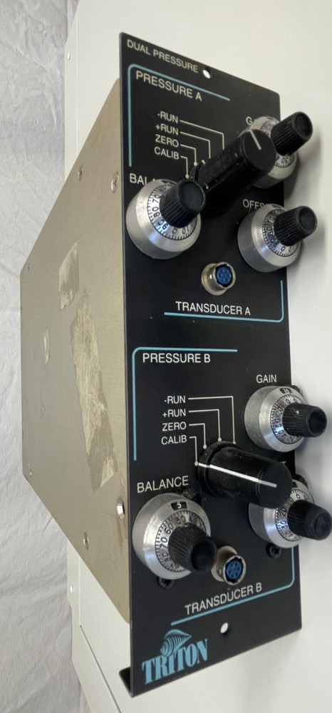 TRITON TECHNOLOGY, INC. 1056 Dual Pressure Transducer Module