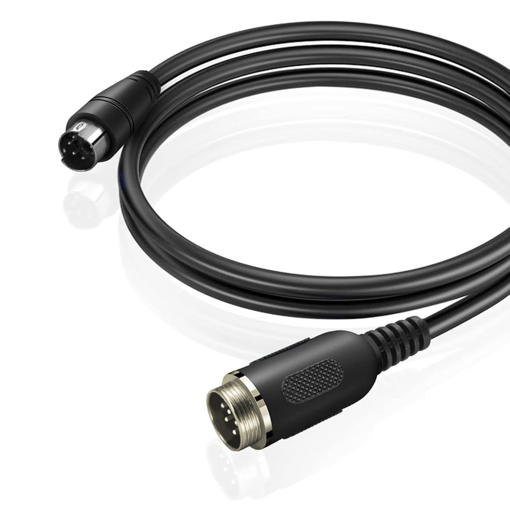 Connection Din6 USB Cable Adaptation Fit for Thrustmaster TH8A Cable...
