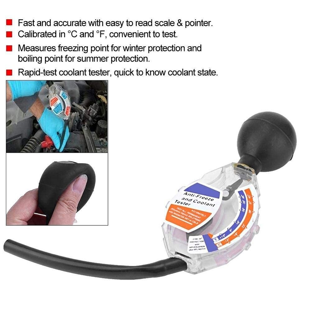 Coolant Antifreeze Tester High Accuracy Dial Type Hydrometer