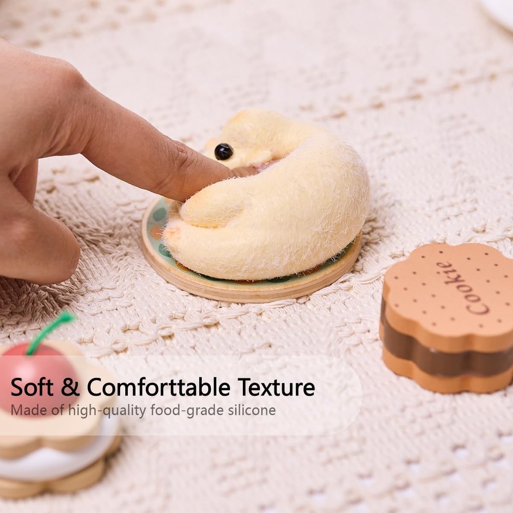 Cute Soft Hamster Squishy Toy: Stress Relief Squeeze Gift