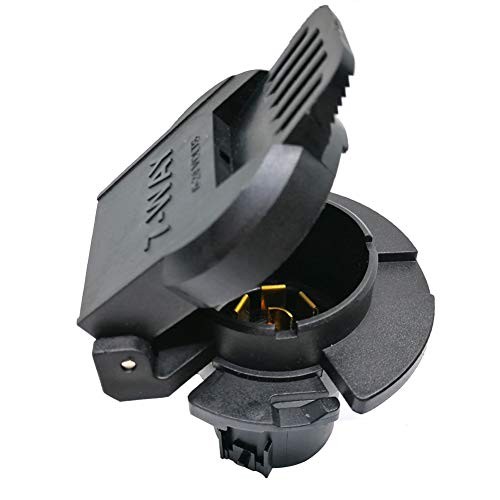 Replacement RV-Blade 7 Way Connector Socket OEM Vehicle End Trailer Plug