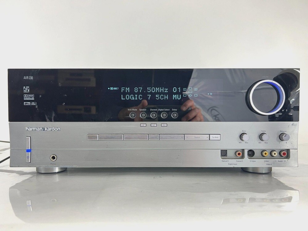 Harman Kardon AVR 140 6.1 Channel Stereo Receiver - Front Panel Issue