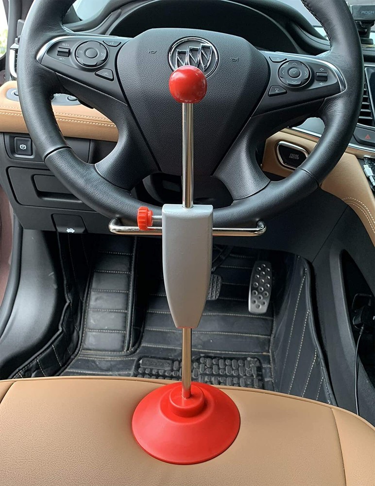Car Alignment Rack Steering Wheel Leveling Holder Stand Lock System Garage Tool