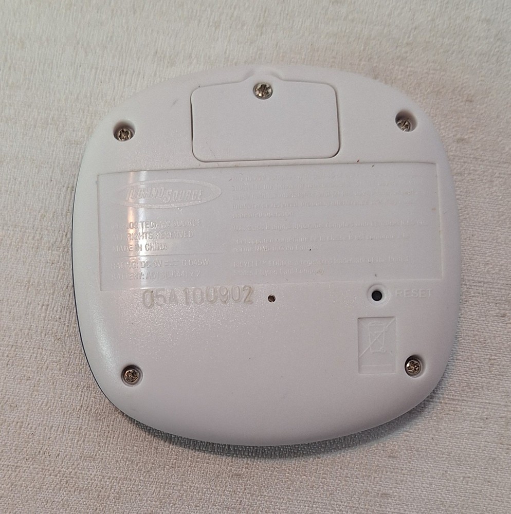 Techno Source Bicycle Slots Handheld Electronic Game Toy Needs New Battery