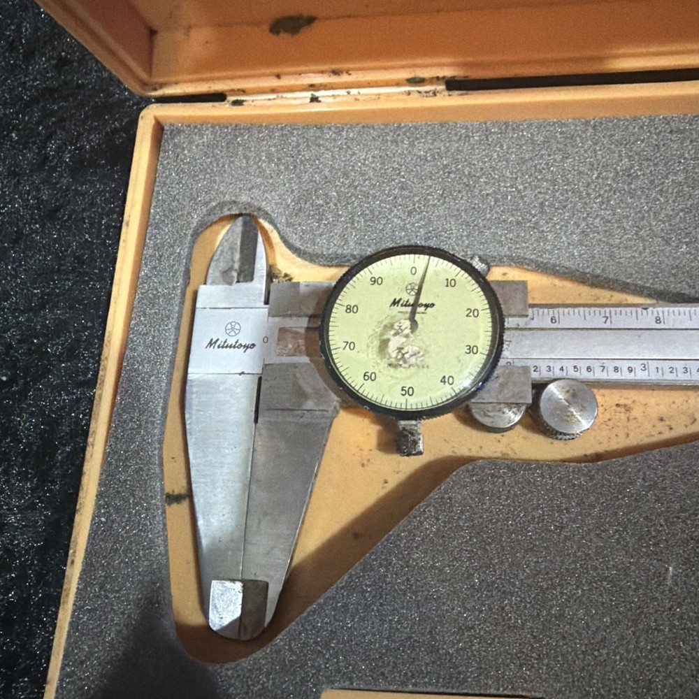 Mitutoyo 20cm Vernier Caliper with box - vintage