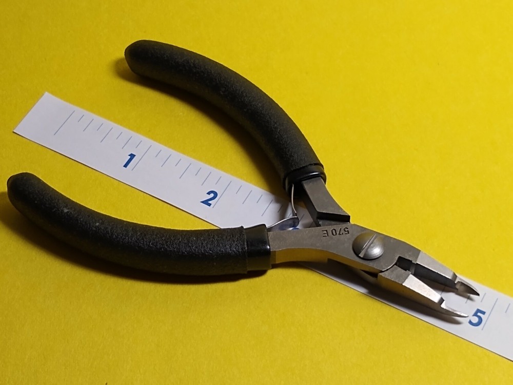 EXCELTA OPTIMA 570E Flush Cutting 5" Pliers ESD Safe with Box