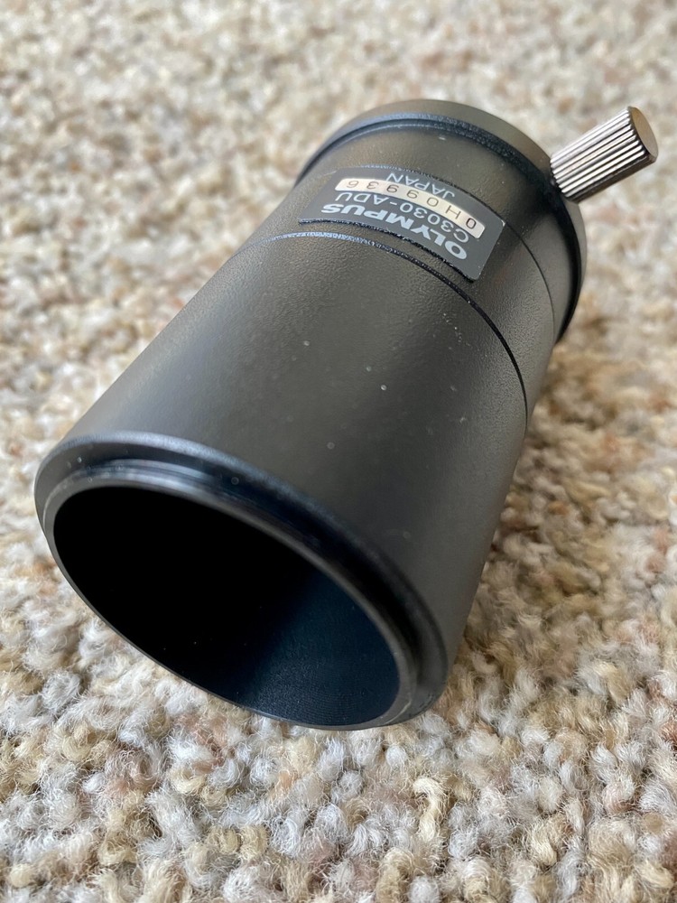 Olympus Camera Microscope C-Mount Adapter (C3030-ADU) - Excellent Condition