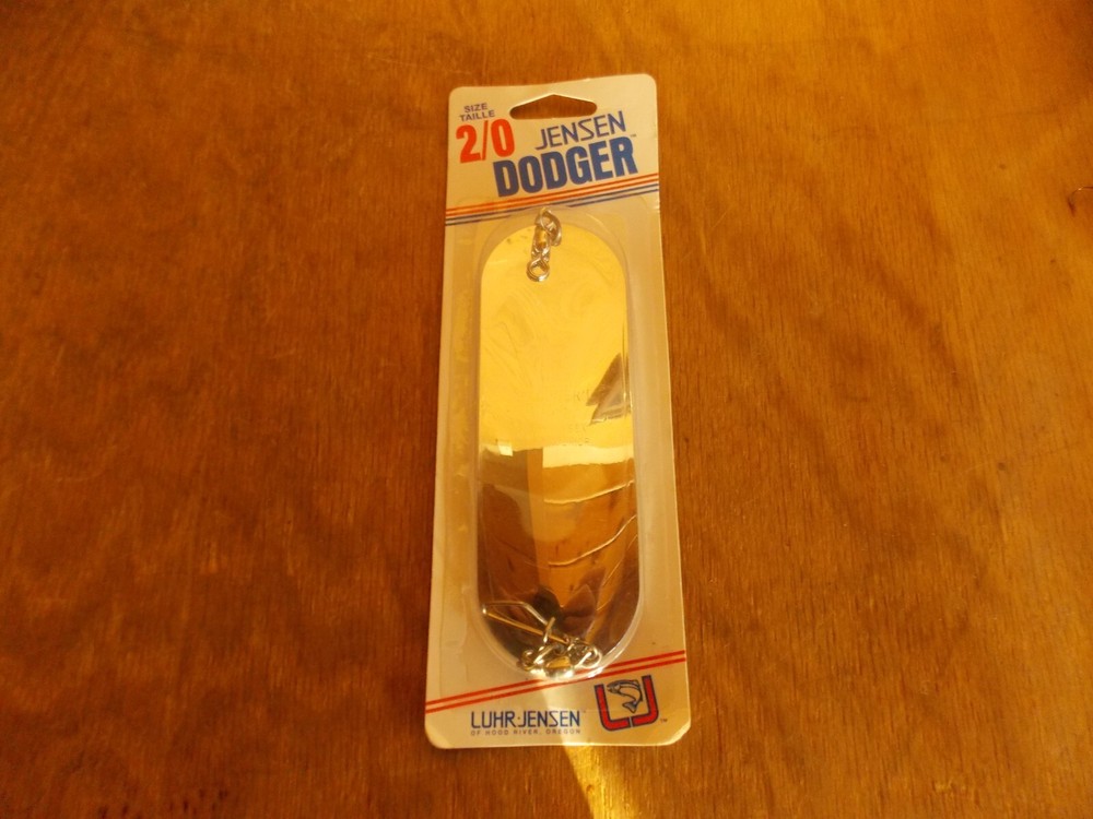 NEW Luhr Jensen 2/0 Dodger Flasher (CHROME)   8/26