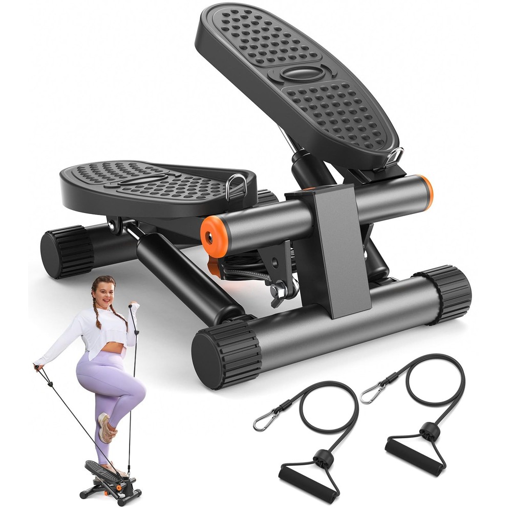 Stepper Exercise Equipment with Resistance Bands