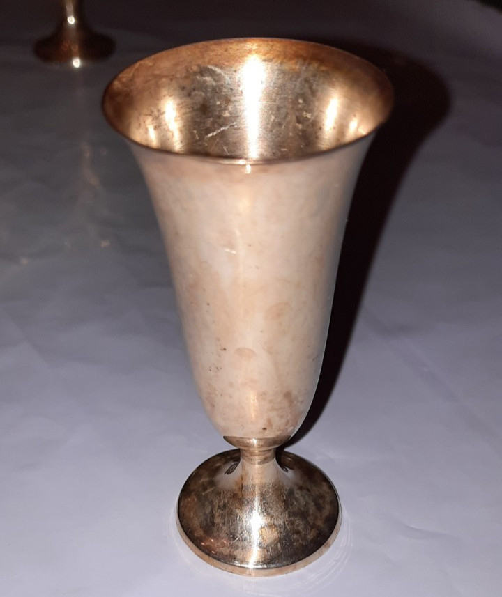Gorham Sterling cordial goblets 3" 6 Quantity