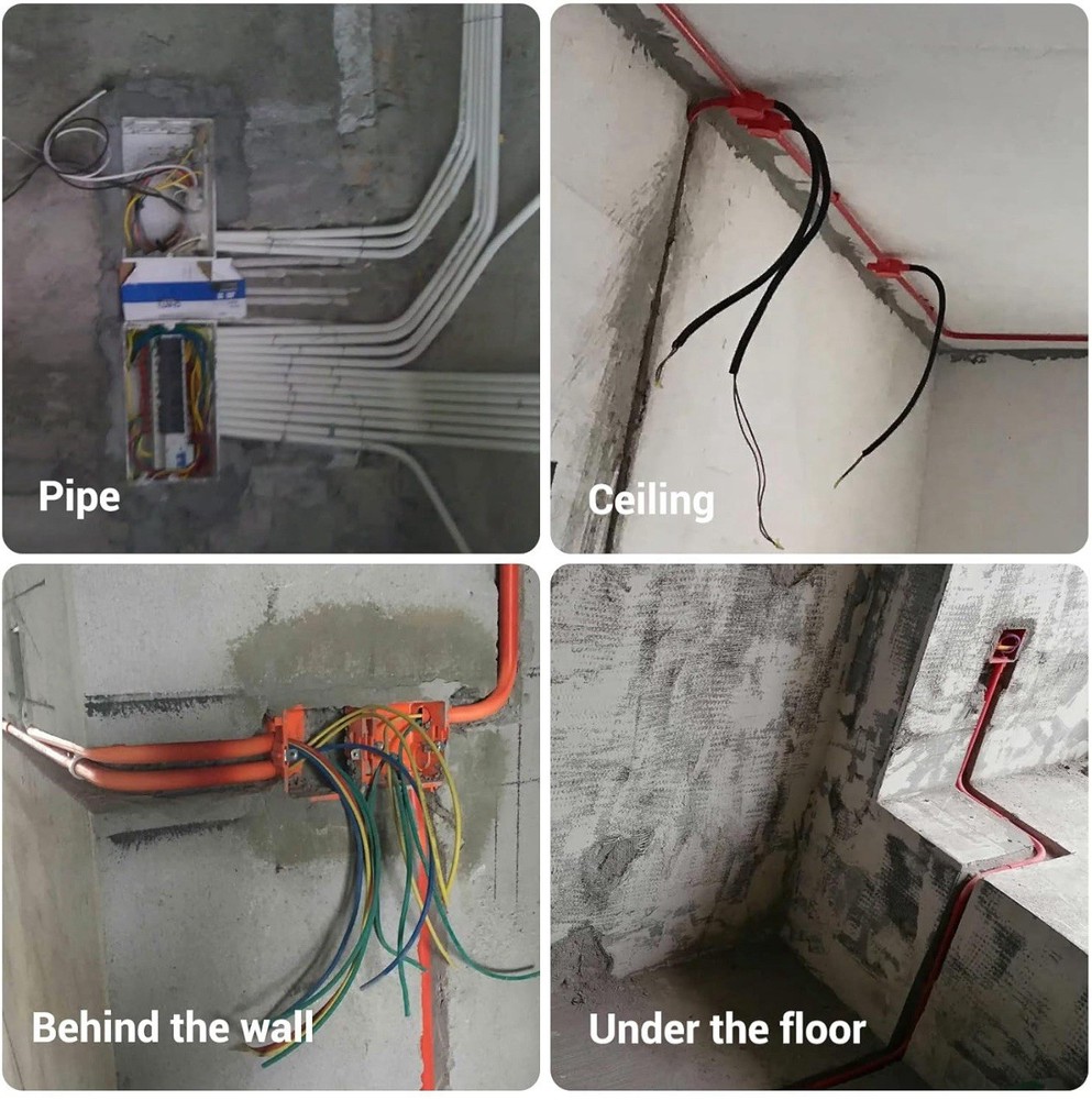 Cordless Professional Fish Tape Electric Cable Pulling Tool Brushless Motor