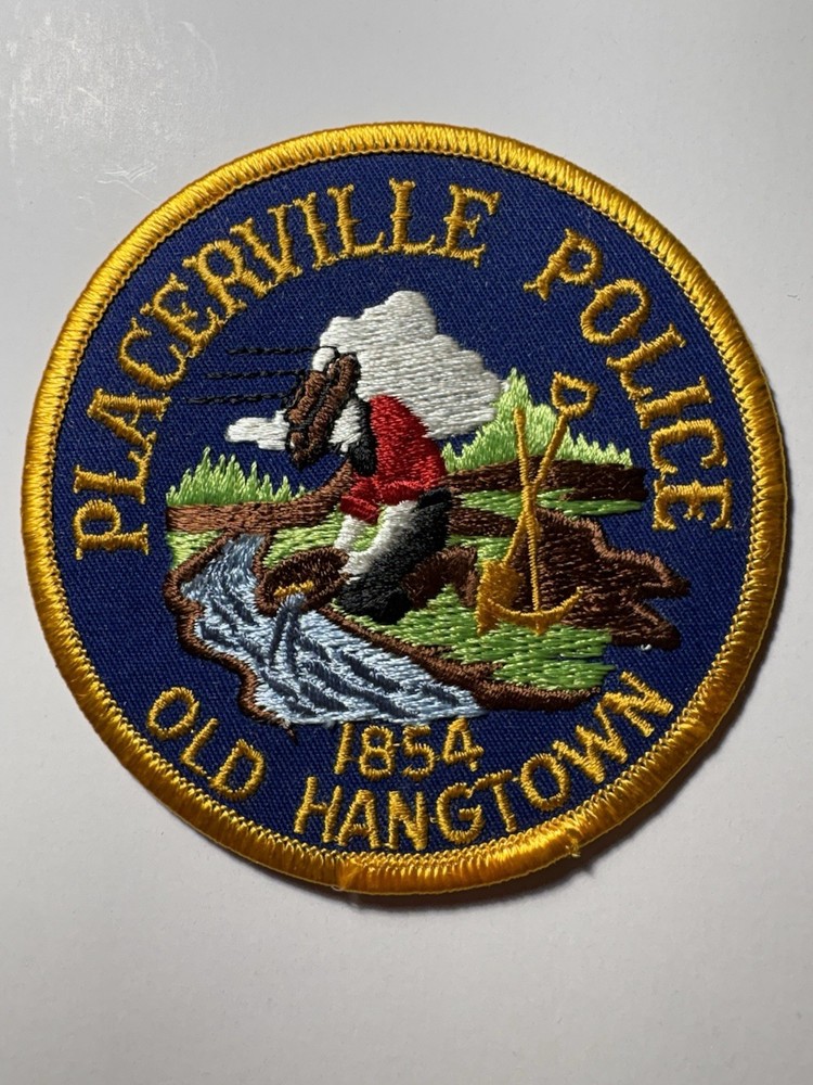Placerville California Police Patch