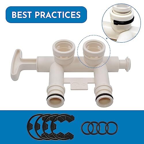 7337563 Water Softener Clip Kit (WS60X10004, 1205500, 7116713, 1205500) and