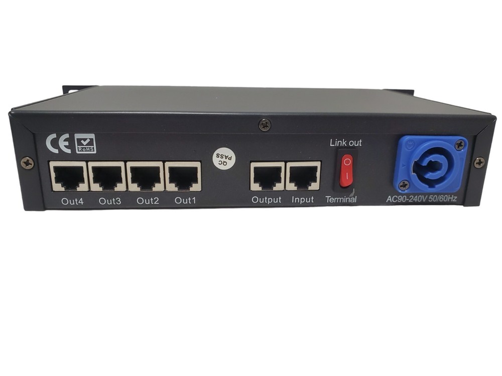 Pknight DMX 4 Way RJ45 Splitter