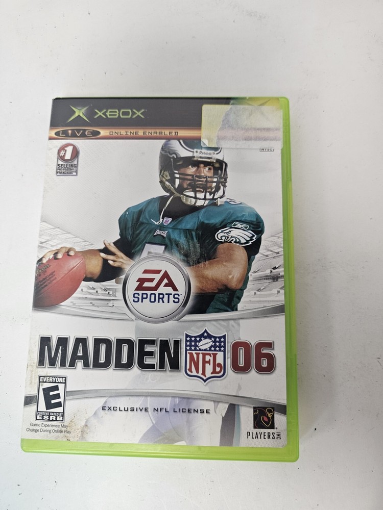 xbox madden 06 case only NO GAME