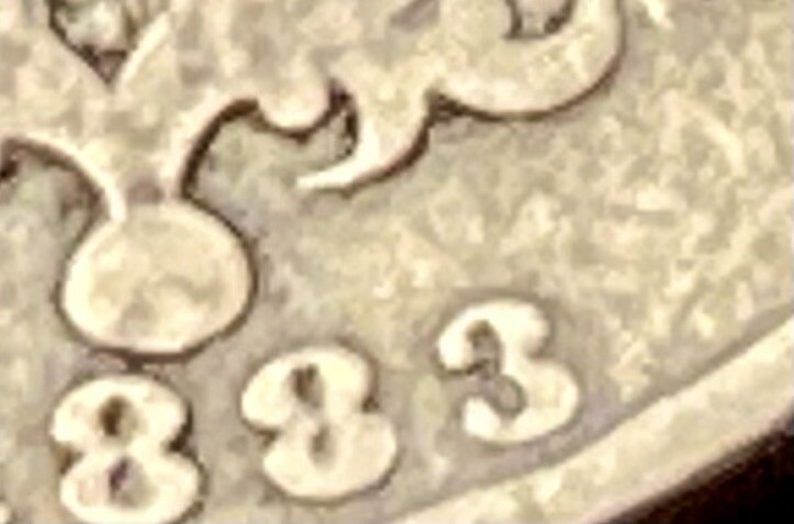 1883/2 SHEILD NICKEL