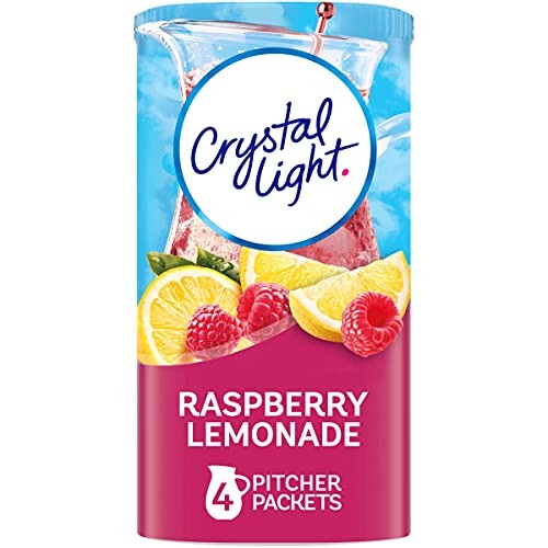 Drink Mix (4 Pitcher Packets) 0.3 Ounce (Pack of 4) Raspberry Lemonade