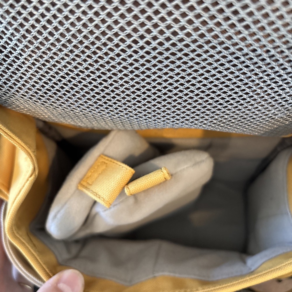 HUGGER Camera Crossbody Or Shoulder. Yellow.