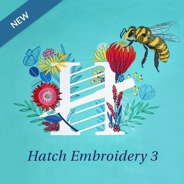 Hatch Embroidery 3 Digitizer Lifetime Software License
