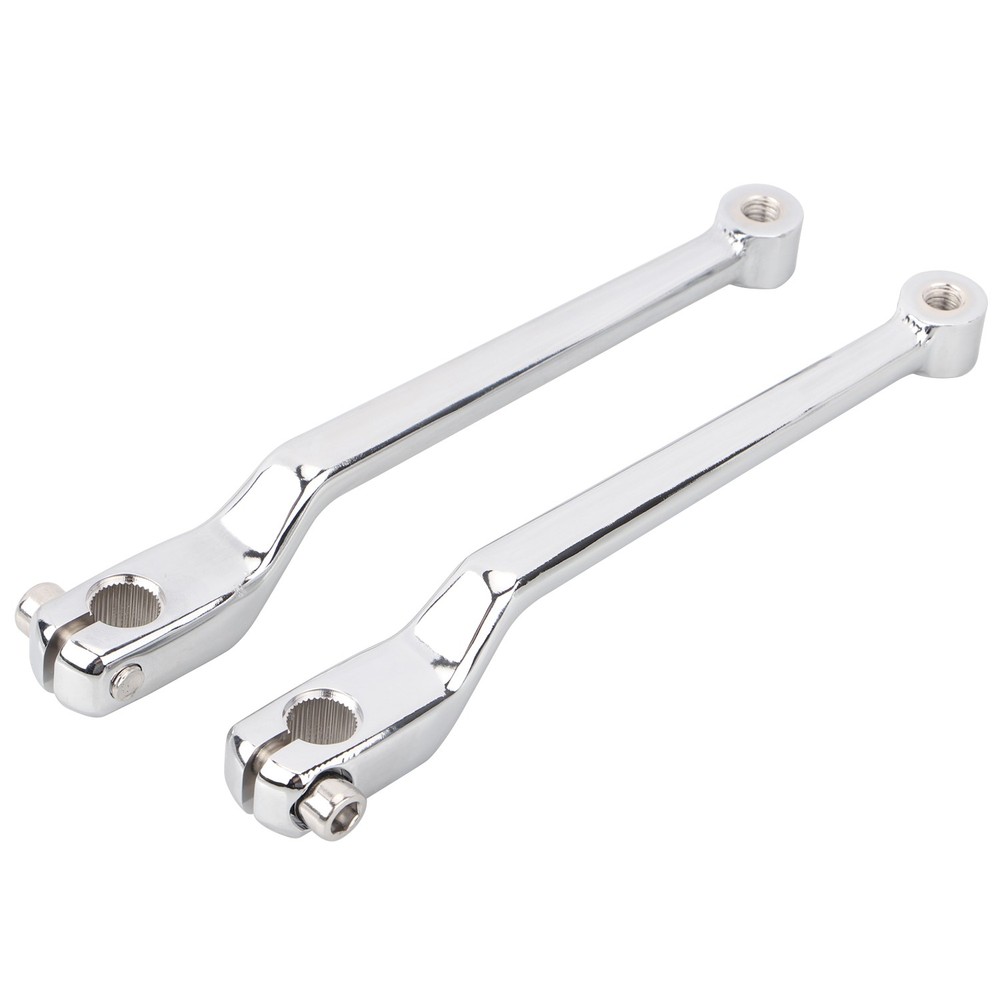 Chrome Heel Toe Shift Lever For Harley Softail 86-up Electra Glide FLHT FLHTCU