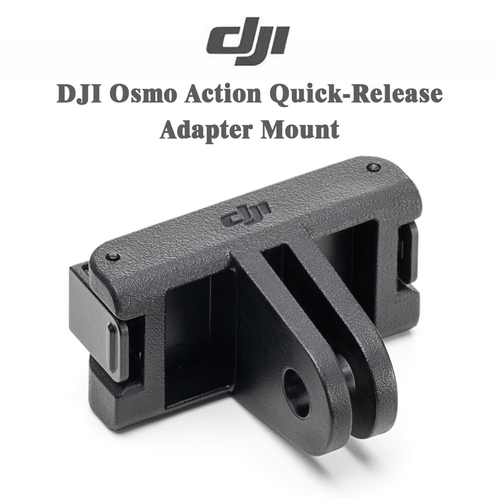 DJI Osmo Action Quick-Release Adapter Mount – Magnetic, Impact-Resistant