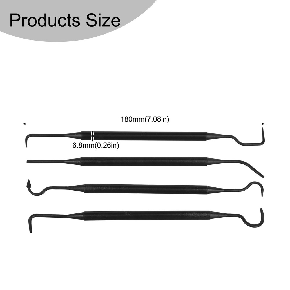 Multi-function Pick Set Car Detailing Tool Double-end Design Efficient Cleaning