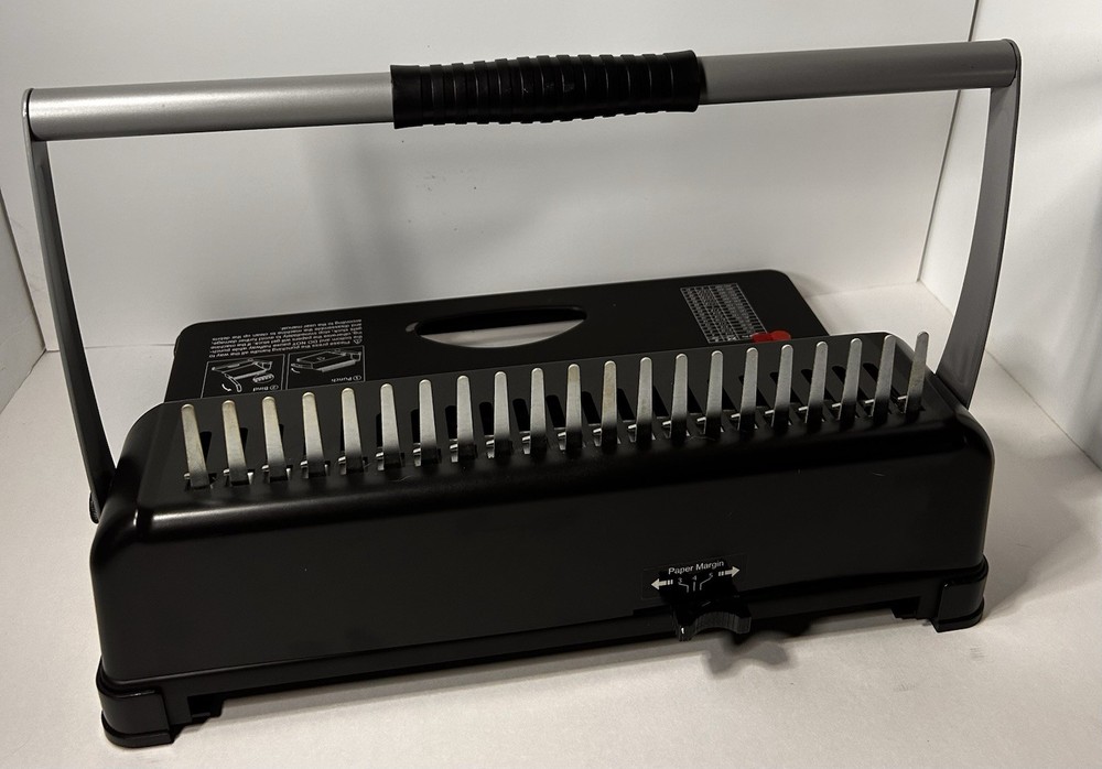 Tianse Binding Machine 21-Holes, 450 Sheets Comb Binder Book Maker