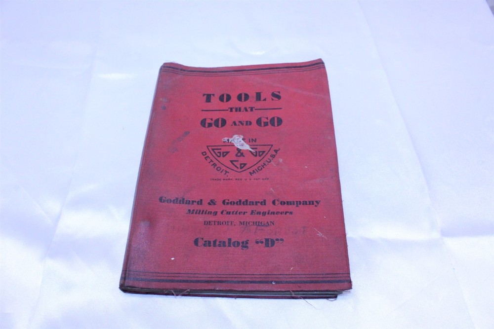 1933 Tools That Go And Go Catalog Vintage