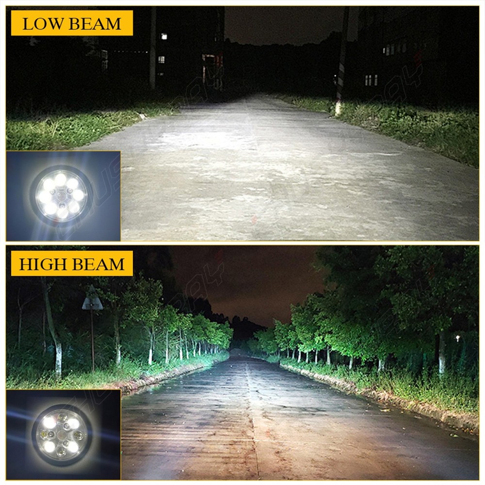 4PCS LED Work Lights Coversion Bulb Kit For Deere Tractor 8630,8640,8650